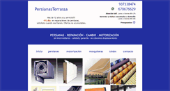 Desktop Screenshot of persianasterrassa.com